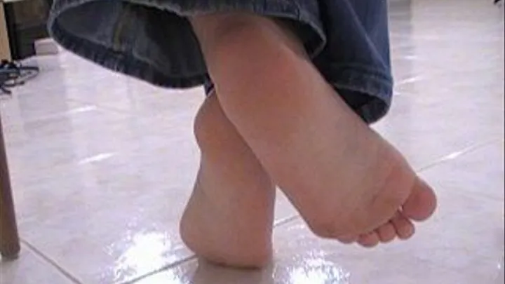 Angie's Aggressive Feet Worshipped (M1)