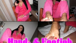 Lady Latoria: Private POV Footjob & Handjob Combo MQ