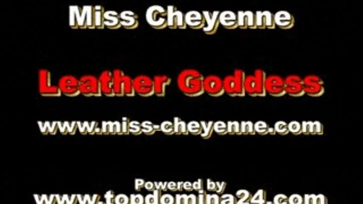 Lifestyle Diva Miss Cheyenne in Leather Goddess