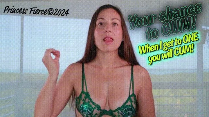 Your Chance to Cum