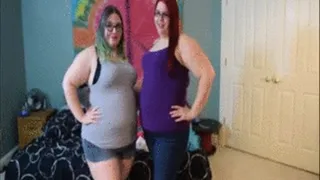 Two BBWs Wedgy