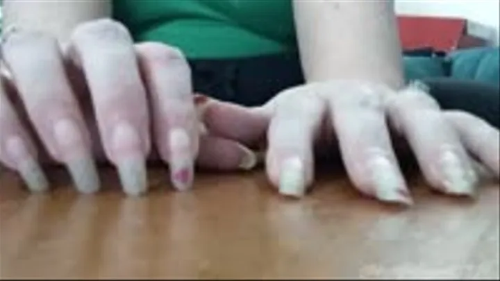 Long Scratching Fingernails and Toenails