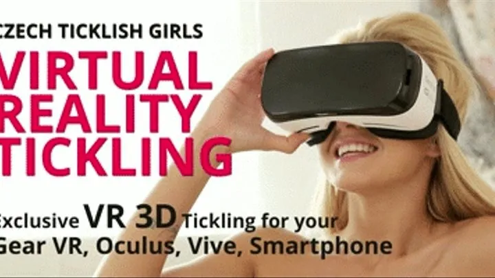 Virtual Reality 3D Tickling - Gagged and Tickled Barbara (Oculus Rift, HTC Vive, Gear VR)