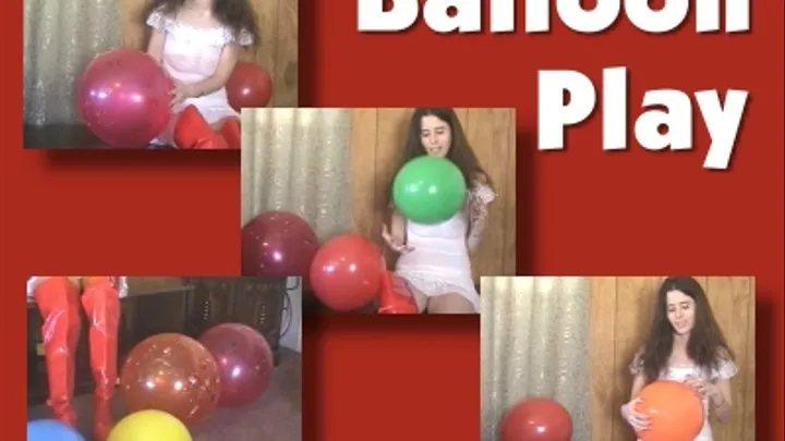 Sarahs Balloon Play