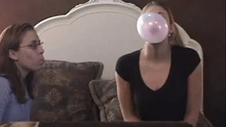 BubbleGum Blowing On The Bed