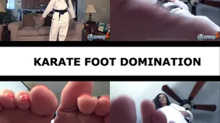 KARATE FOOT DOMINATION FOOT