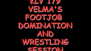 KLV 179 Velma's Footjob and Domination Session Part 1