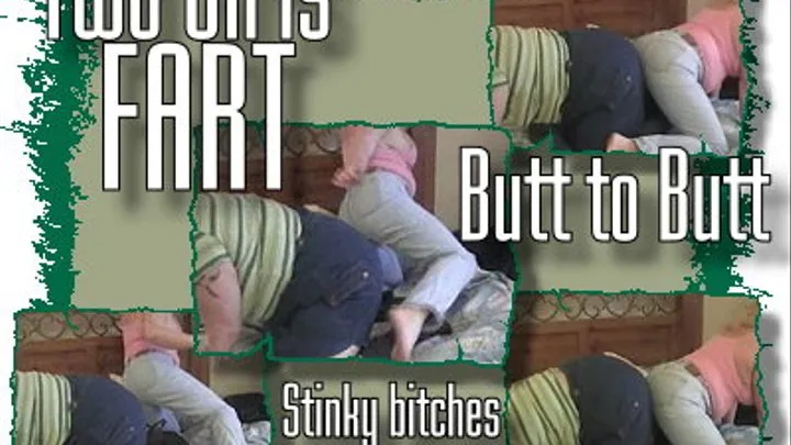 Butt to Butt Girl Girl Farts