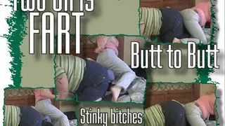 Butt to Butt Girl Girl Farts