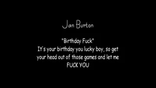 Birthday Fuck