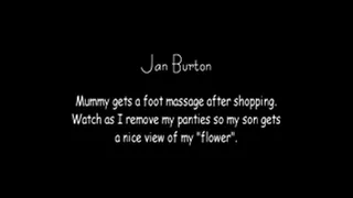 Step-Son gives Mummy a Foot Massage