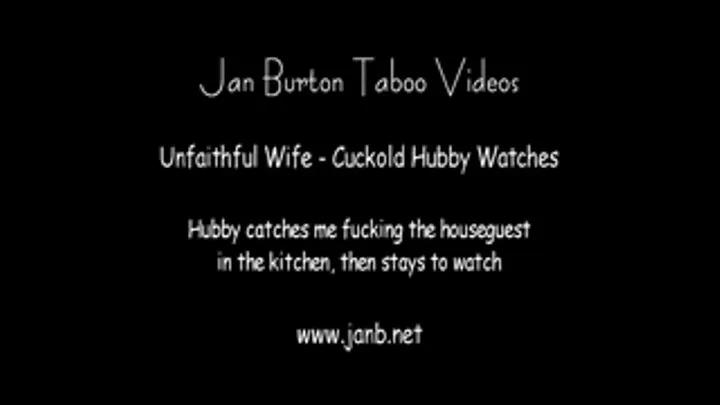 Unfaithful Wife - Caught Fucking