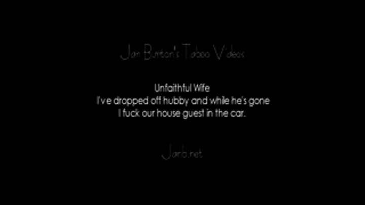 Unfaithful Wife Jan - Car Sex