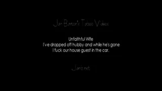 Unfaithful Wife Jan - Car Sex