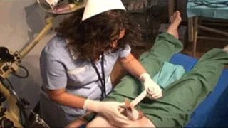 Strict medical examination by head nurse Medea - part 9 - bonus clip - - DVD quality