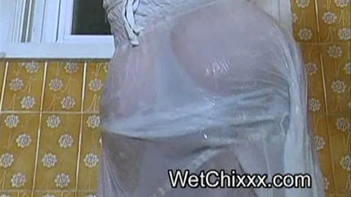 Debby's White, Wet Dress