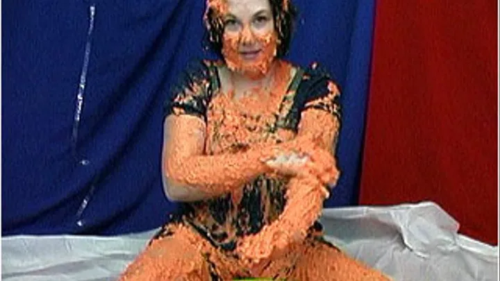 Orange Coloured Gunge