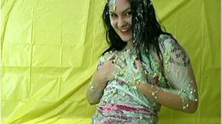 Kat Covered In Goop