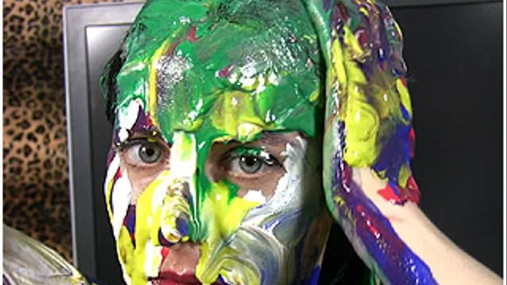 Heather in Paint