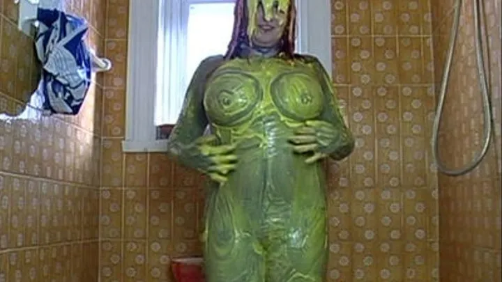 Gunging In A Zentai Suit