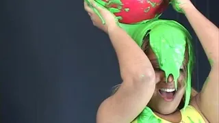 Slimed Cheerleader