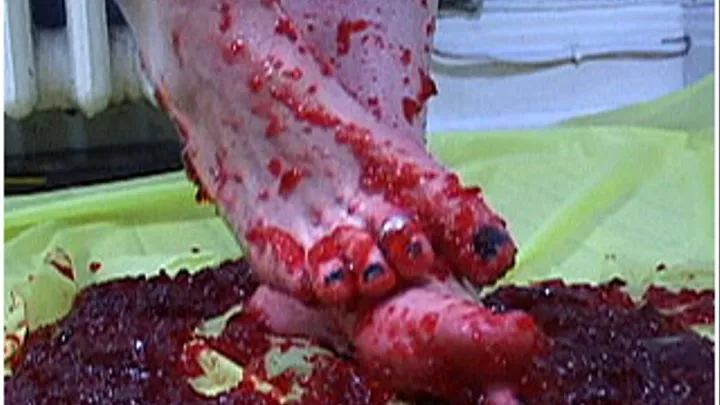 Messy Feet In Cold Jello