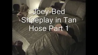 Joey Sexy Bed Shoeplay 2