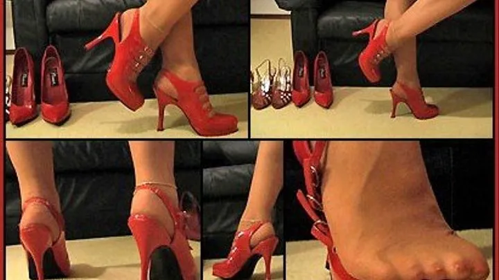 Red Collection - Patent Slings