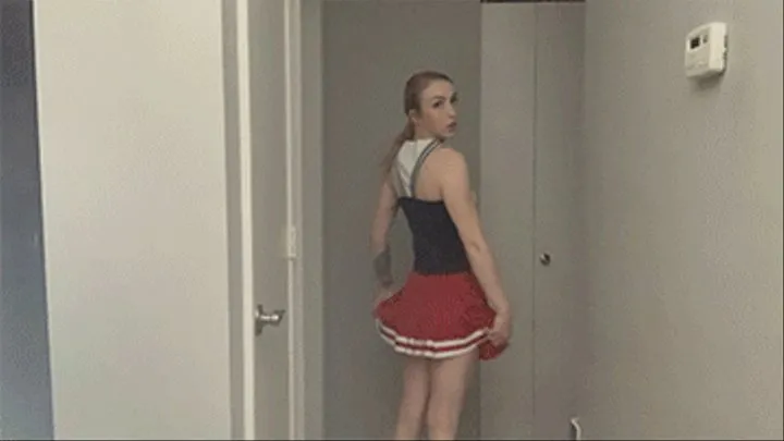 Macy Nikole Cheerleader Bully POV Ball Busting