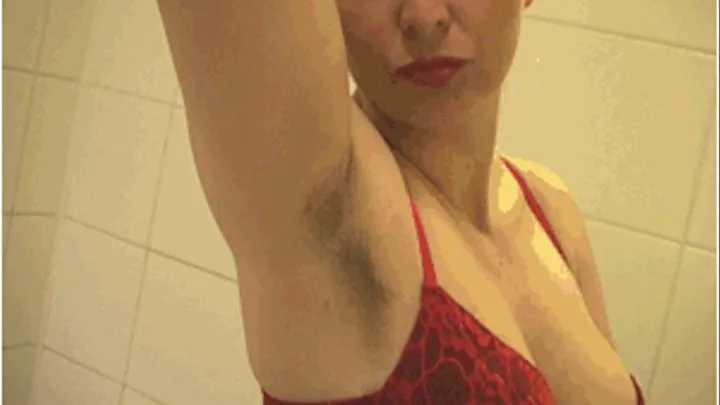 HALF SHAVED AND HALF UNSHAVED BODY 01 - Hairy Armpits