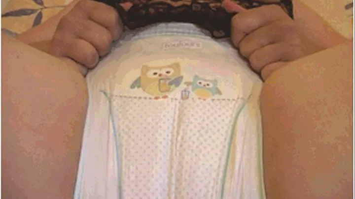 HAIRY PUSSY AND BABY DIAPER WETTING 01 - Diaper