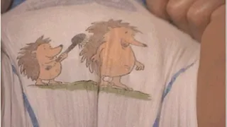 BABY DIAPER PEEING 01 - Pee