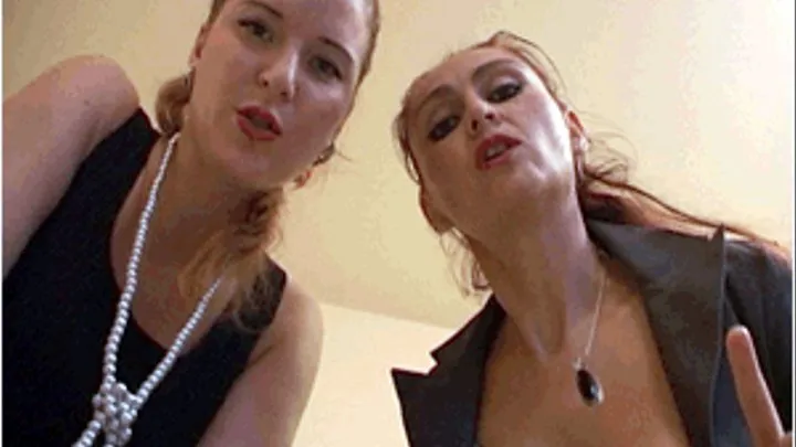 TWO SEXY BUSINESS GIANTESSES 01 - Giantess