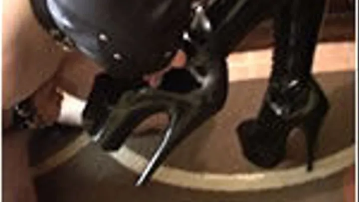 LICK YOUR CUM FROM MY BOOT - Low Res