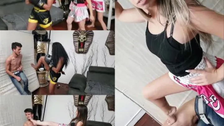 DISCIPLINED BOY - MUAY THAI UMILIATION - VOL # 100 - FOUR GIRLS SELECTION - NEW MF APRIL 2019 - CLIP 2 - never published