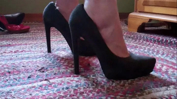 Christal Bentley 7 inch heels, POV