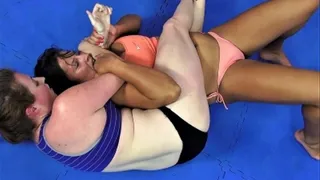 Vicious Girl Fights Strong-Legged Dancer