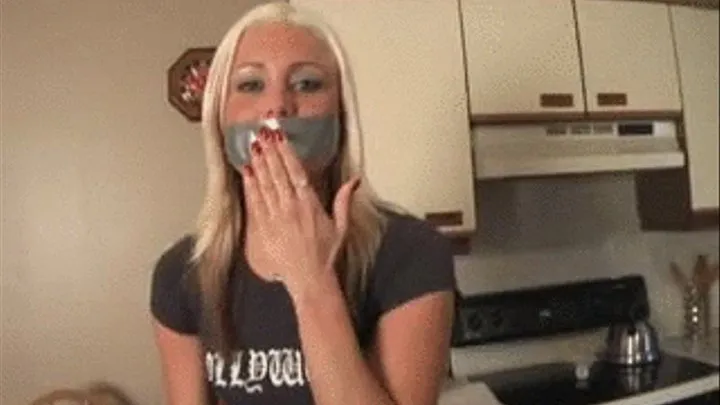 JENN - Taped Gagged Smoker