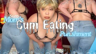 Stepmom's Cum Eating Punishment: Sophia Sylvan Taboo