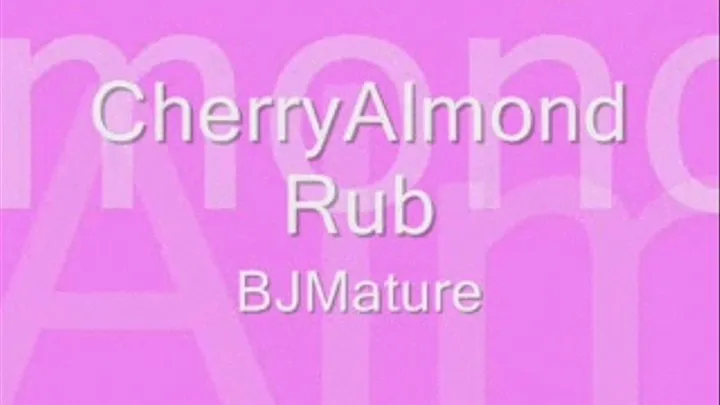 CherryAlmond Rub