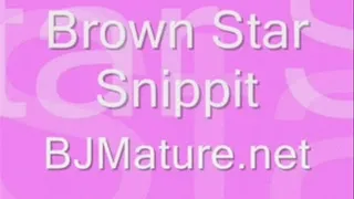 Browwn Star Snippit