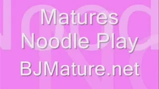 Mature Noodle Play