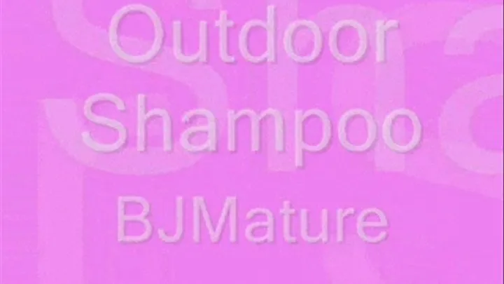 Outside Shampoo