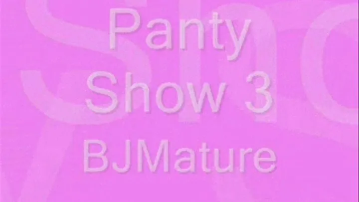 Panty Show 3