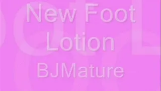 New Foot Lotion