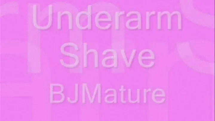 Underarm Shave