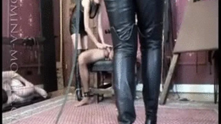 Slave Trade with Madame Catarina in Berlin - Part Four Bound CBT Whipping Brutality