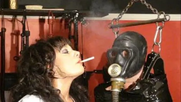 Smoking - Rubber Hood & Tube.