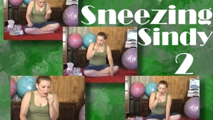 Unique Sneezing Sindy 2 (part 2)