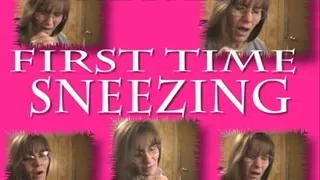 Farrah FIRST TIME SNEEZING